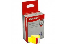 Kores Encre G1700Y remplace hp C8773EE/hp no.363, jaune