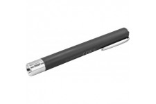 ANSMANN Lampe stylo PLC15B, avec ampoule, noir/argent