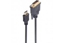shiverpeaks BASIC-S Câble HDMI - DVI-D 18+1, longueur: 2,0 m