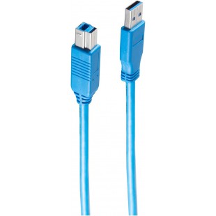 shiverpeaks BASIC-S Câble USB 3.0, USB A mâle - USB B mâle