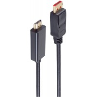 shiverpeaks Câble BASIC-S DisplayPort - HDMI 1.4, 1,0 m