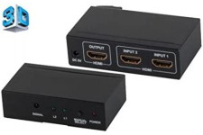 shiverpeaks PROFESSIONAL Switch HDMI, 2 entrées, 1 sortie