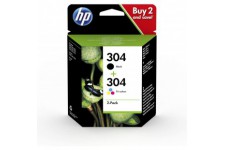 hp Multipack hp 304 (3JB05AE) pour hp, noir / couleur