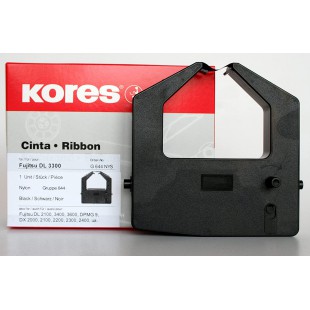 Kores Ruban pour Fujitsu DPMG 9, nylon, noir