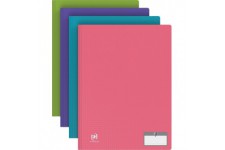 Lot de 10 : Oxford Protège-documents Memphis, A4, 40 pochettes, assorti