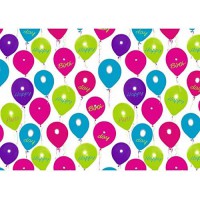 SUSY CARD Papier cadeau 'Happy Balloons', sur rouleau