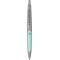 herlitz Stylo à bille rétractable my.pen, gris/menthe