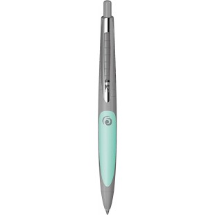 herlitz Stylo à bille rétractable my.pen, gris/menthe