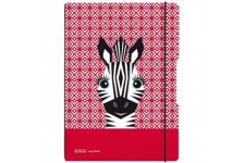 herlitz Carnet my.book flex 'Cute Animals Zebra', A6