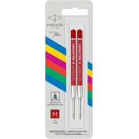 PARKER Recharge pour stylo à bille QUINKflow ECO, M, rouge
