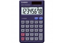 CASIO Calculatrice de poche SL-300 VERA, solaire / à pile