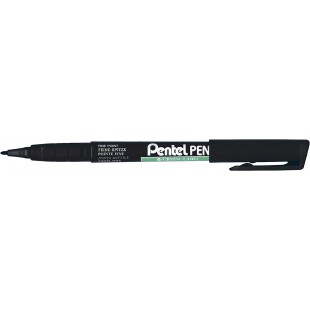 Pentel Marqueur permanent GREEN-LABEL NMS50, noir