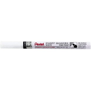 Pentel Marqueur laque PAINT MARKER MFP10, blanc