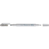 Pentel Surligneur Illumina Flex Pastel, gris pastel