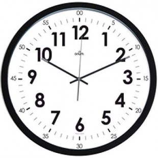 CEP Orium Horloge murale, montre quartz, noir