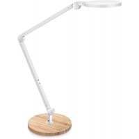 CEP Lampe de bureau LED GIANT Silva, chêne/blanc 