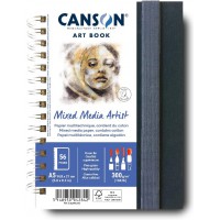 CANSON Carnet de croquis ART BOOK Mixed Média Artist, A5