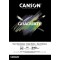 CANSON Bloc de dessin GRADUATE MIXED MEDIA, A5, noir