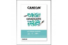 CANSON Bloc de dessin GRADUATE LETTERING MARKER, A3