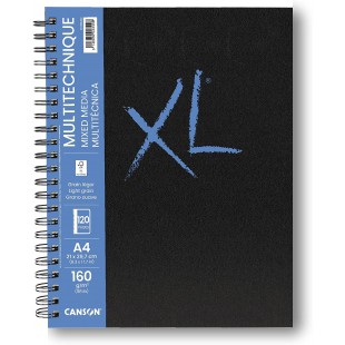 CANSON Carnet de dessin XL BOOK MIXED MEDIA, A4