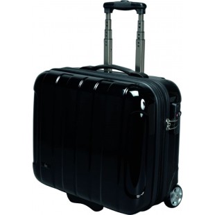 JSA Valise à roulettes pour Business Trolley Overnight, noir