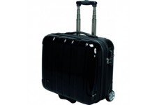 JSA Valise à roulettes pour Business Trolley Overnight, noir