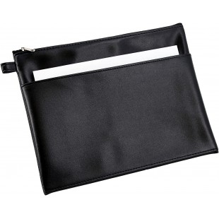 Alassio Sac de banque avec poche frontale, noir