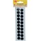 KLEIBER Pastilles auto-agrippantes, diamètre : 16 mm, noir