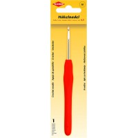 KLEIBER Crochet, taille 4,5, manche plastique, rouge