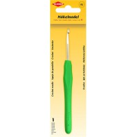 KLEIBER Crochet, taille 5,5, manche plastique, vert