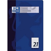Oxford cahier scolaire, format A4, linéature 21 / ligné