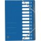 Oxford Trieur Top File+, A4, 12 compartiments, bleu
