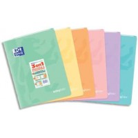 Oxford Cahier piqûre EasyBOOK Pastel, 240 x 320 mm, assorti
