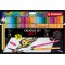 Set créatif STABILO ARTY x 36 pièces : 18 STABILO Pen 68 + 18 STABILO point 88