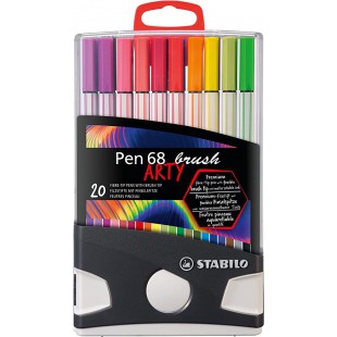 ColorParade x 20 feutres pinceau STABILO Pen 68 brush ARTY