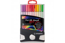 ColorParade x 20 feutres pinceau STABILO Pen 68 brush ARTY