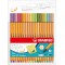 Etui carton x 18 stylos-feutres STABILO point 88 - coloris "Soft Colors" et "cocooning"