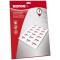 Kores Etiquette universelle, 63,5 x 33,9 mm, blanc