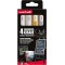 uni-ball Marqueur craie Chalk marker PWE5M/4 PF, étui de 4