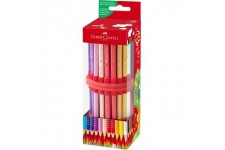 FABER-CASTELL Crayons de couleur Colour GRIP, étui-rouleau