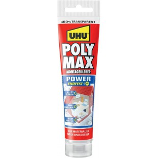 UHU Colle d'étanchéité POLYMAX POWER, 115 g, transparent