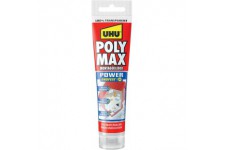 UHU Colle d'étanchéité POLYMAX POWER, 115 g, transparent