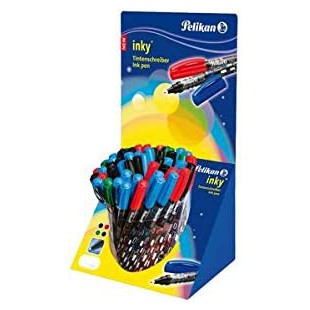 Lot de 50 : Pelikan Stylo roller Inky 273, dans un présentoir