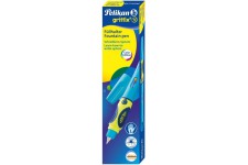 Pelikan Stylo plume griffix Neon Fresh Blue, pour gauchers