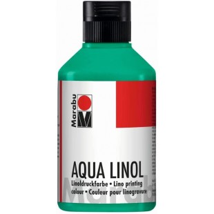 Marabu Couleur pour linogravure Aqua, vert-bleu, 250 ml