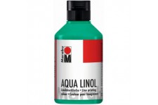Marabu Couleur pour linogravure Aqua, vert-bleu, 250 ml