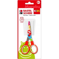 Marabu KiDS Ciseaux de bricolage, rond, longueur : 130 mm