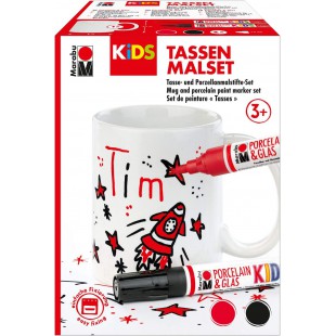 Marabu KiDS Kit de peinture Mug TIM