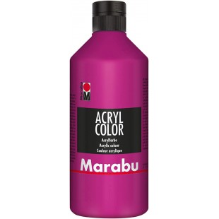 Marabu Peinture acrylique Acryl Color, 500 ml, magenta 014