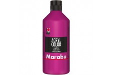 Marabu Peinture acrylique Acryl Color, 500 ml, magenta 014